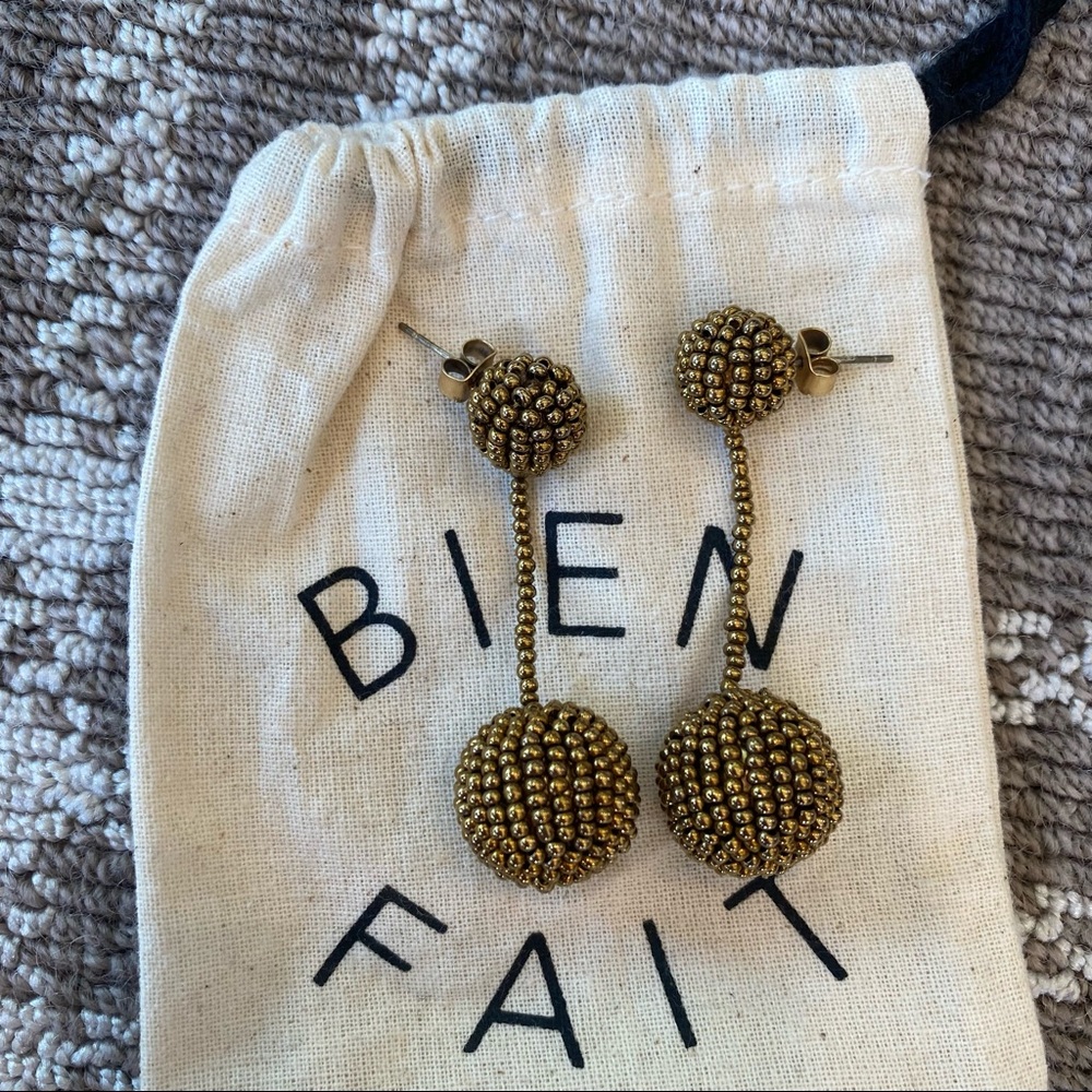 Madewell Beaded Dangle Earrings